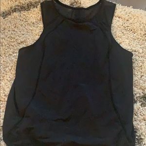 lululemon black workout top